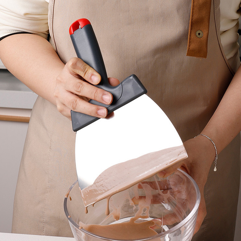 Kitchen Appliances Gift - Edelstahl Teig Schaber Beschichtung Spachtel Für
