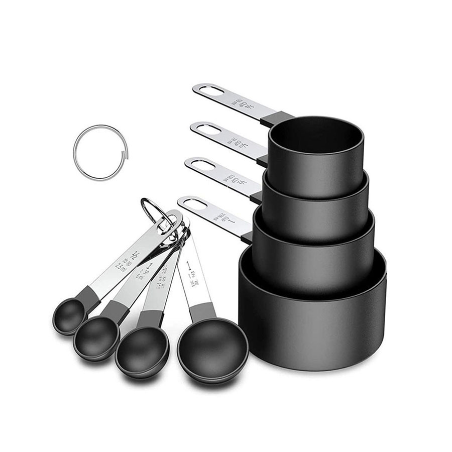 Kitchen Appliances Gift - 4PCS/8PCS kunststoff messbecher Löffel Set Edelstahl