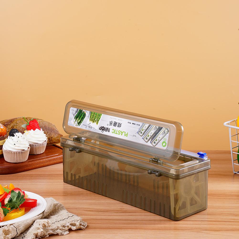 Kitchen Appliances Gift - Kunststoff Wrap Dispenser Frischhaltefolie Cutter Küche