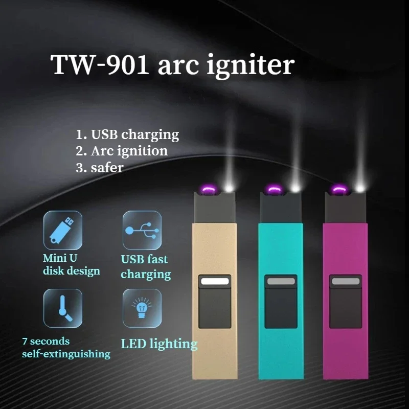 Kitchen Appliances Electric Stove - Tragbarer Pulslichtbogen-Elektroanzünder für den Außenbereich, winddicht,