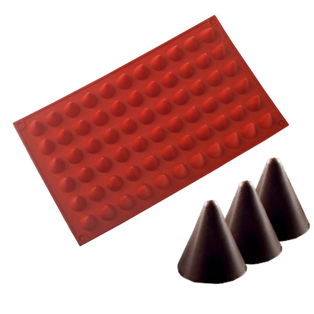 66-Zellen Kegel Schokolade Bac – Kitchen Appliances For Baking Bewertung und Preis