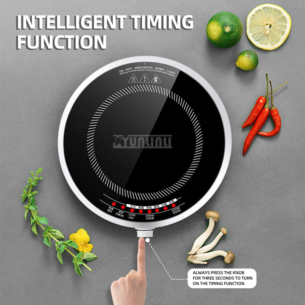 Runder intelligenter Induktion – Kitchen Appliances Electric Stove Bewertung und Preis
