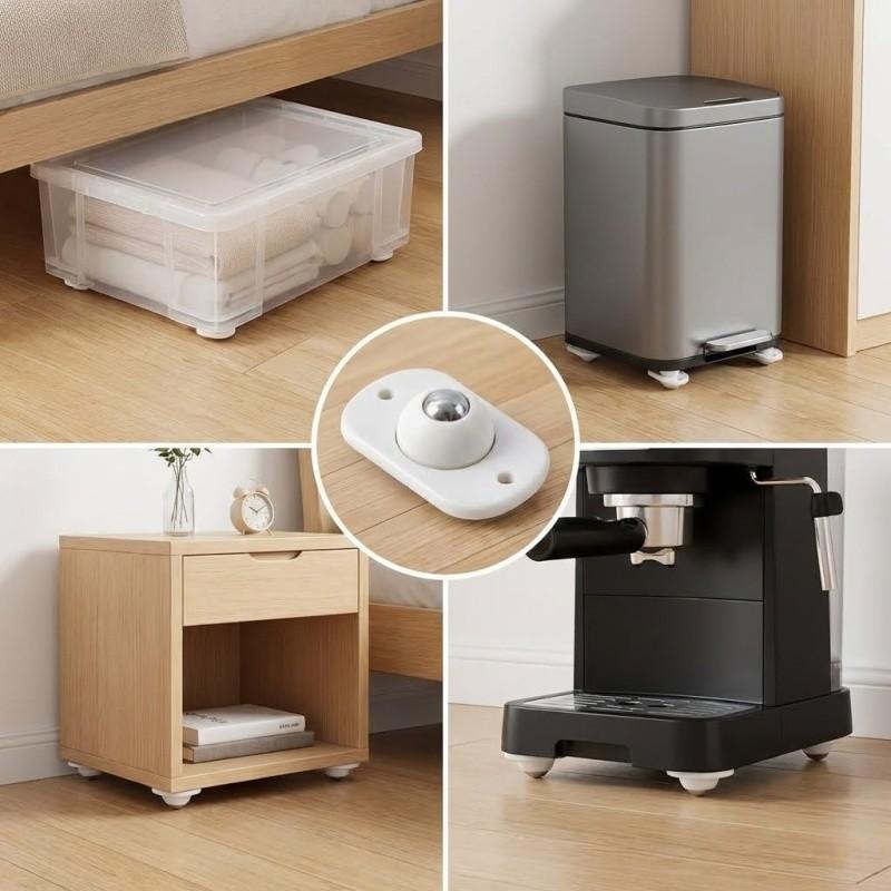 8 Stück selbstklebende Rollen  – Kitchen Appliances Small Bewertung und Preis