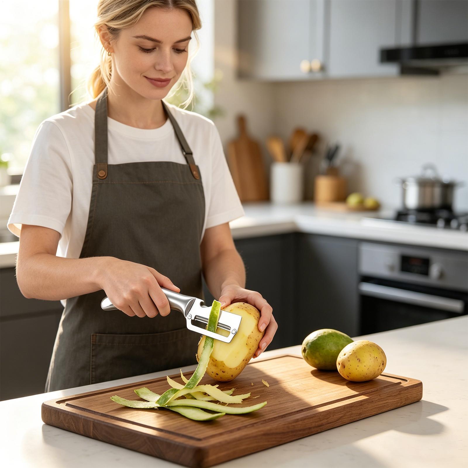 Edelstahl-Schäler, multifunkti – Kitchen Appliances Home Bewertung und Preis