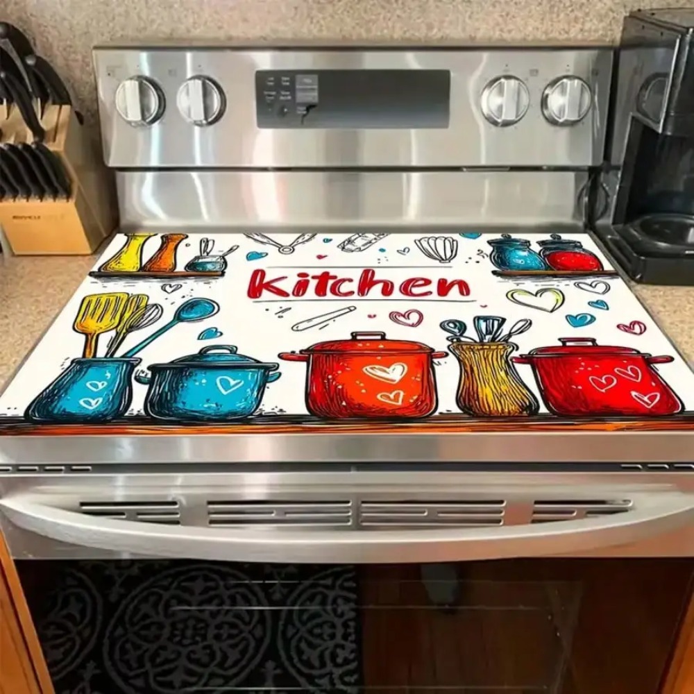 1 Stück Herdabdeckung - Rotes  – Kitchen Appliances Electric Stove Bewertung und Preis