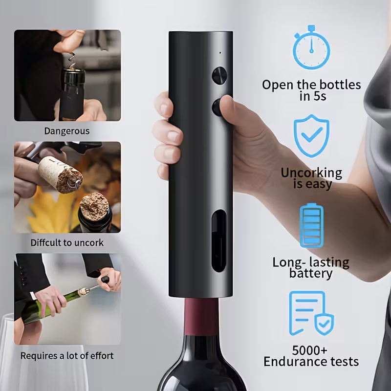 Elektrisches Weinflaschenöffne – Wine Opener Electric Bewertung und Preis