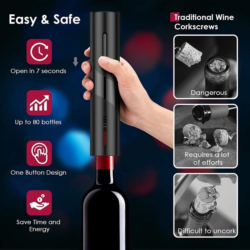 Wiederaufladbare Multifunktion – Wine Opener Electric Bewertung und Preis
