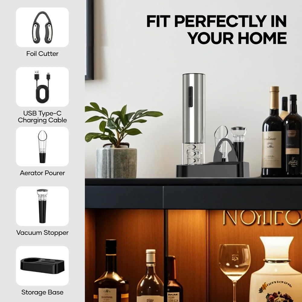 USB-Aufladbarer Elektrischer W – Wine Opener Electric Bewertung und Preis
